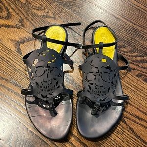 Alexander McQueen Skull Sandals